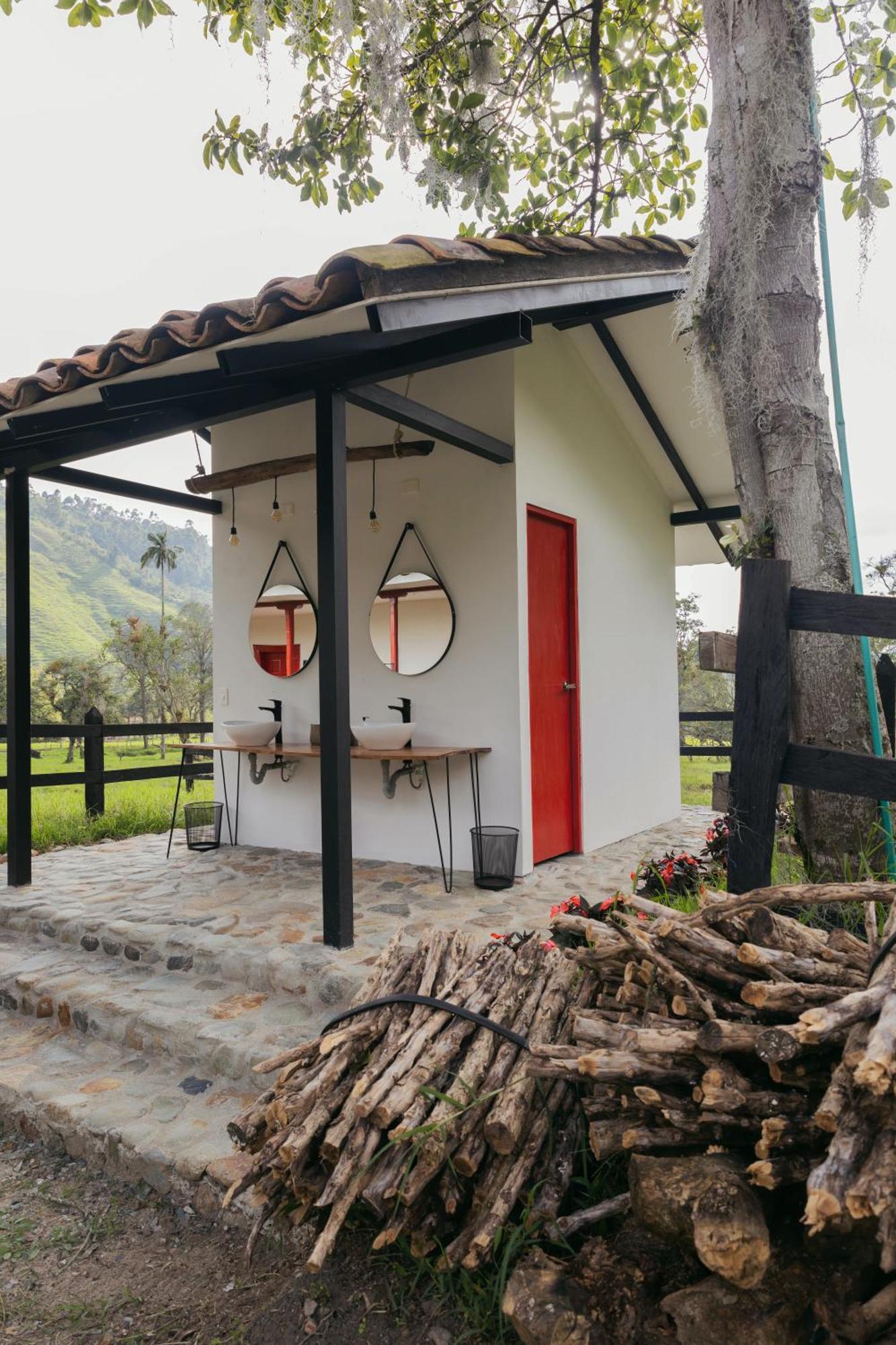 La Cabana Ecohotel - Valle Del Cocora Σαλέντο Εξωτερικό φωτογραφία